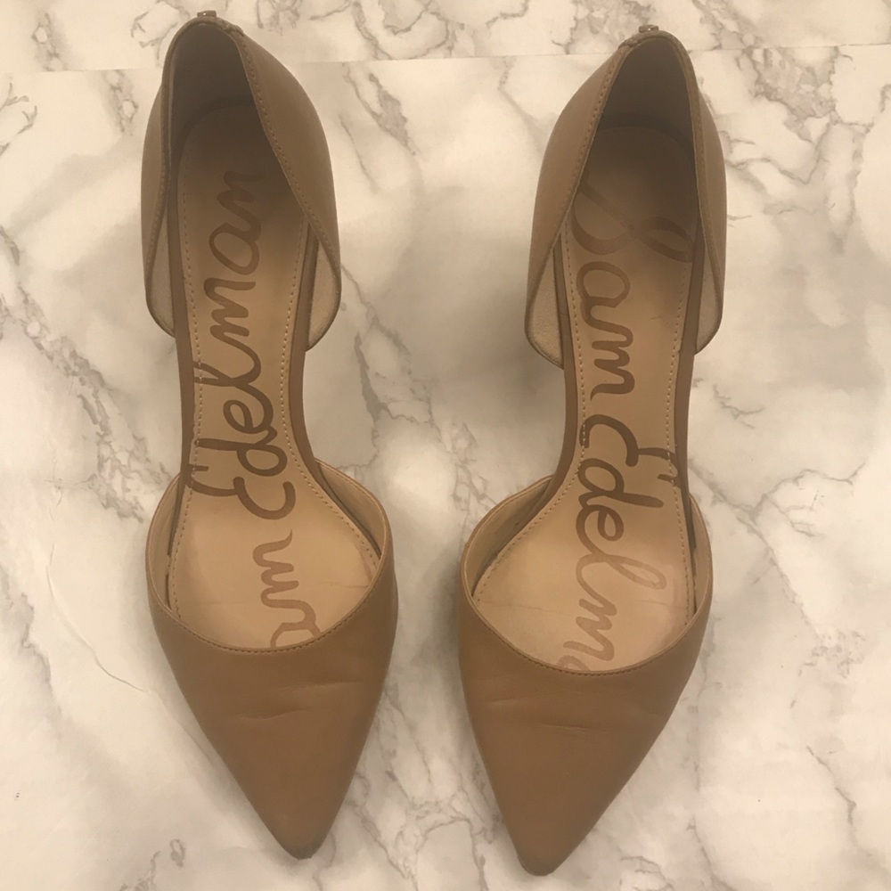 Sam Edelman Women's Telsa D'Orsay Leather Pumps